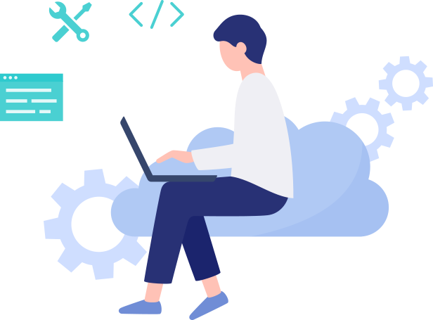 専任担当による開発